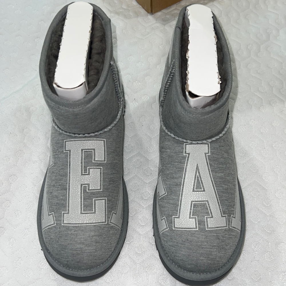 UGG X Telfar fleece mini boot